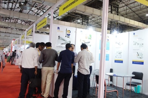 印度紧固件展览会展会现场图片