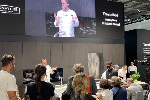 意大利米兰厨房卫浴展览会展会现场图片