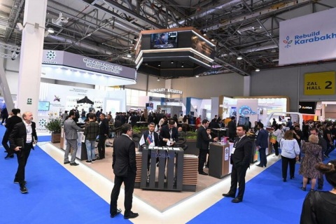 阿塞拜疆巴库暖通制冷展览会展会现场图片