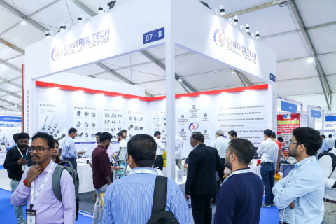 印度紧固件展展会现场图片