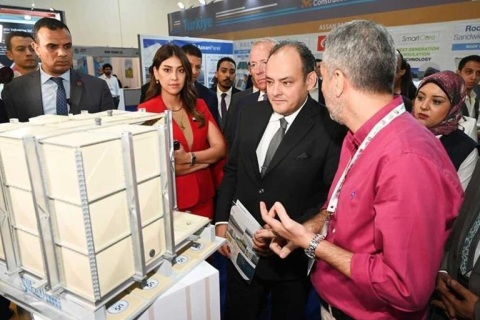 埃及开罗建材、卫浴五金、制冷展览会展会现场图片