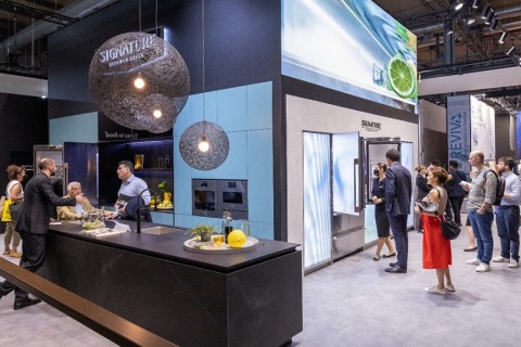 意大利米兰厨房卫浴展览会展会现场图片