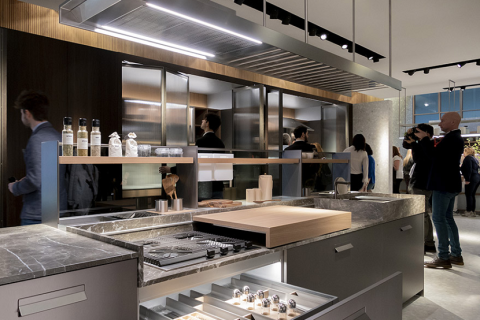 意大利米兰厨房卫浴展览会展会现场图片