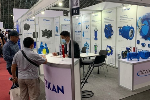 乌兹别克斯坦塔什干暖通制冷展览会展会现场图片