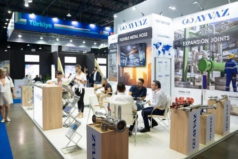 哈萨克斯坦暖通制冷展览会展会现场图片