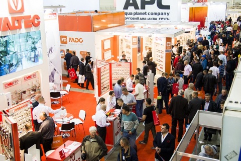 乌克兰基辅暖通卫浴展览会展会现场图片