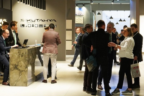 土耳其伊斯坦布尔陶瓷卫浴展览会展会现场图片