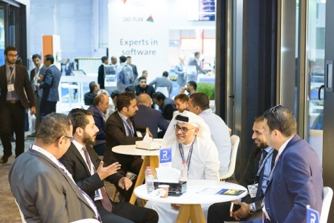 中东迪拜门窗幕墙展览会展会现场图片