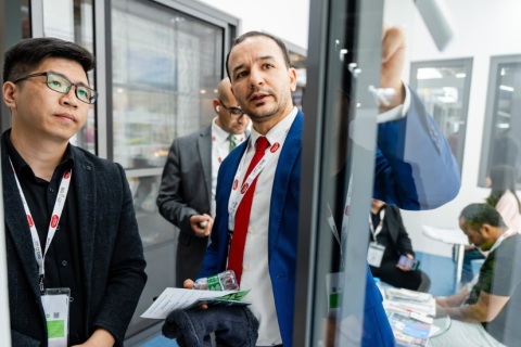 沙特门窗幕墙展览会展会现场图片