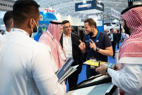 沙特门窗幕墙展览会展会现场图片