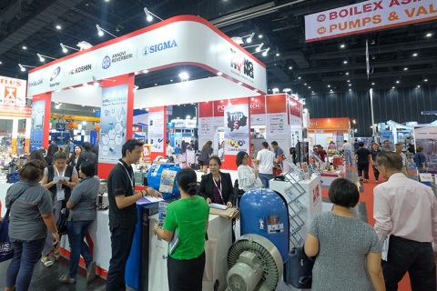 泰国曼谷泵阀展览会展会现场图片