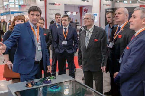 俄罗斯莫斯科工业泵、压缩机、阀门展览会展会现场图片