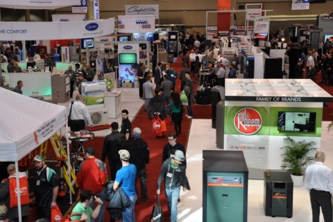 加拿大多伦多暖通制冷及管道展览会展会现场图片