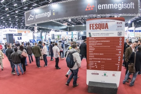 巴西圣保罗门窗幕墙展览会展会现场图片