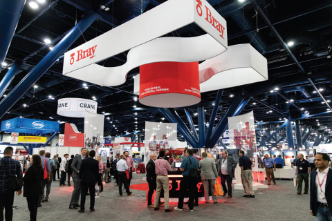 美国美洲阀门世界展览会展会现场图片