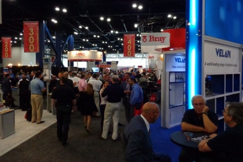 美国美洲阀门世界展览会展会现场图片