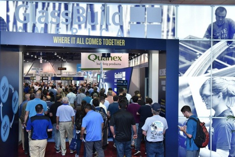 美国玻璃门窗幕墙展览会展会现场图片