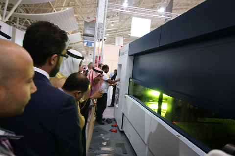 沙特管线材、泵阀及金属流体工业展览会展会现场图片