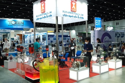 泰国曼谷泵阀展览会展会现场图片