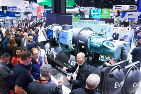 美国暖通制冷及空调通风展览会展会现场图片