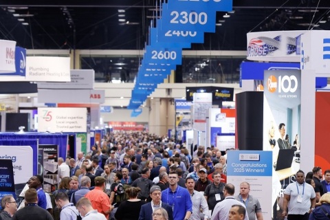 美国暖通制冷及空调通风展览会展会现场图片