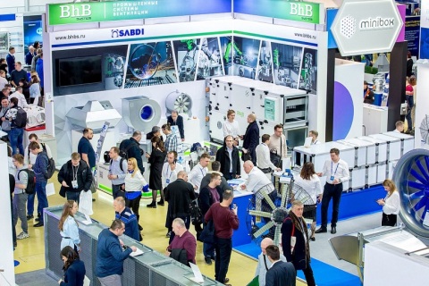 俄罗斯莫斯科暖通空调及制冷展览会展会现场图片