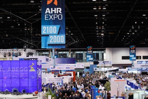 美国暖通制冷及空调通风展览会展会现场图片