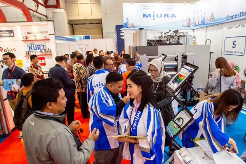 印尼雅加达暖通制冷、空调展览会展会现场图片