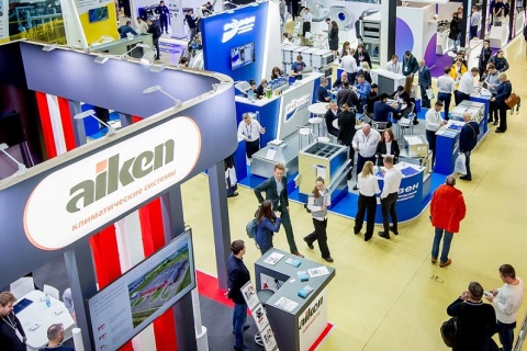 俄罗斯莫斯科暖通空调及制冷展览会展会现场图片