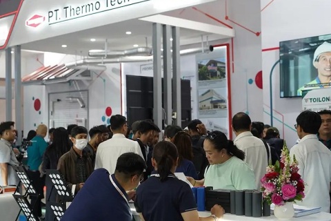 印尼雅加达暖通制冷、空调展览会展会现场图片