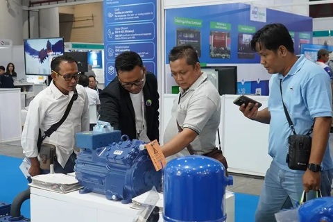 印尼雅加达暖通制冷、空调展览会展会现场图片