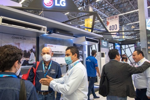 美国美洲国际暖通空调及制冷展览会展会现场图片