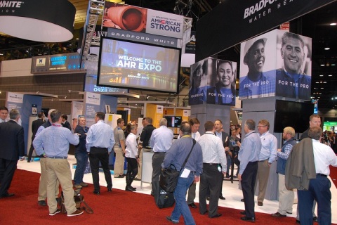 美国暖通制冷及空调通风展览会展会现场图片