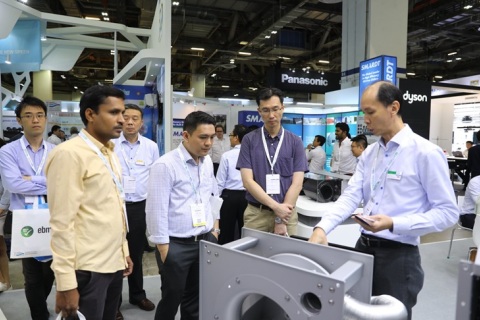 新加坡暖通制冷展览会展会现场图片