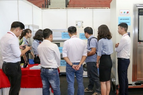 越南胡志明暖通制冷展览会展会现场图片