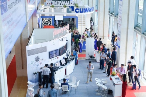 越南胡志明暖通制冷展览会展会现场图片