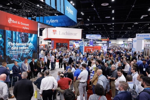 美国暖通制冷及空调通风展览会展会现场图片