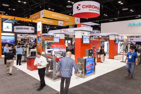 美国休斯敦泵阀展览会展会现场图片