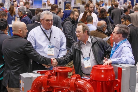 美国暖通制冷及空调通风展览会展会现场图片