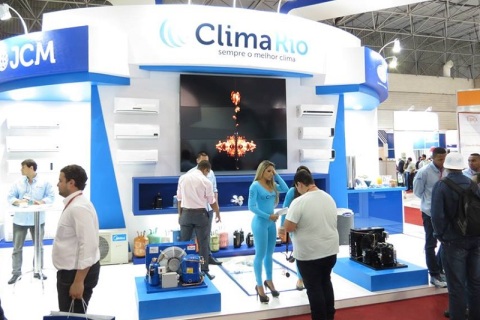 巴西圣保罗暖通制冷展览会展会现场图片