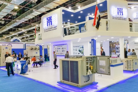 埃及开罗暖通制冷展览会展会现场图片
