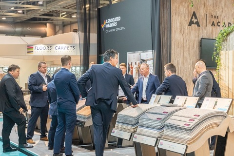 英国地面铺装及地板展览会展会现场图片