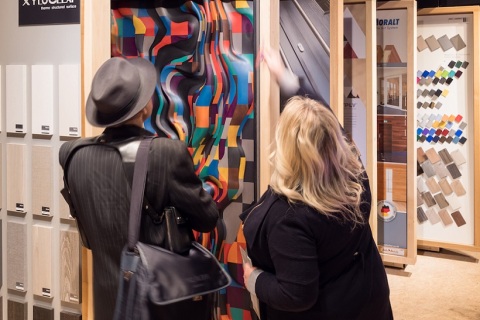 英国伦敦地面材料展览会展会现场图片