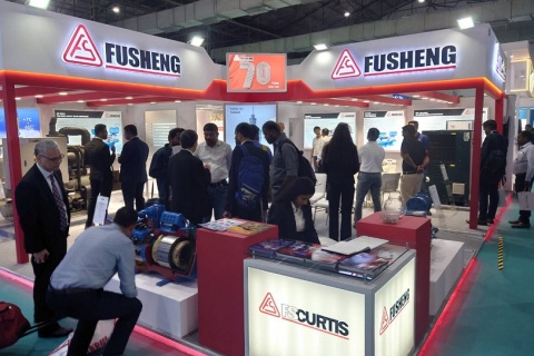 印度暖通制冷展览会展会现场图片