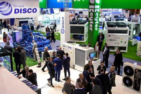 西班牙马德里暖通制冷展览会展会现场图片