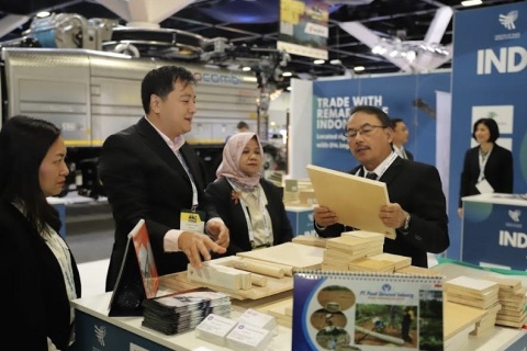 印尼石材及地面材料展览会展会现场图片