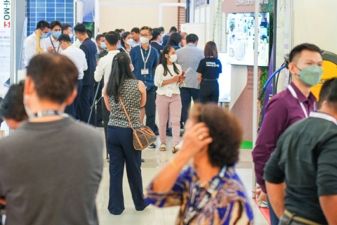 柬埔寨金边暖通制冷展览会展会现场图片