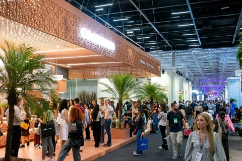 巴西圣保罗地面铺装、地板展览会展会现场图片