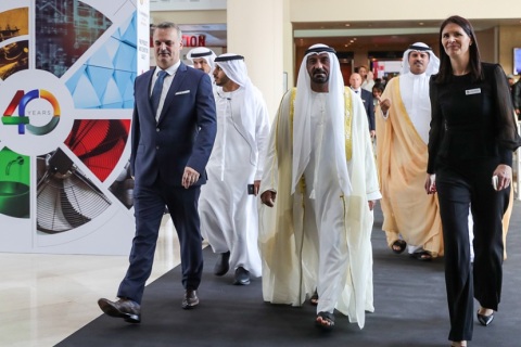 中东迪拜制冷空调通风展览会展会现场图片