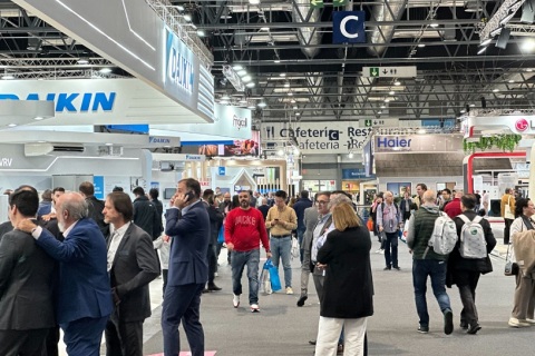 西班牙马德里暖通制冷展览会展会现场图片